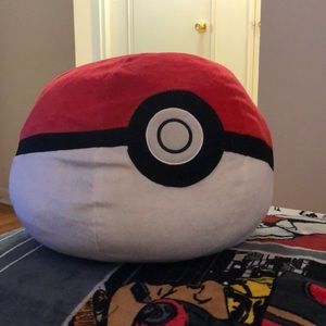 Japanese plush Pokeball (large)